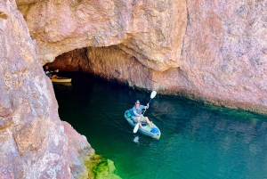 Da Willow Beach: Tour di mezza giornata in kayak della Grotta dello Smeraldo e dell'Eco