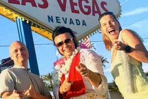 Las Vegas: Elvis-Hochzeit mit Las Vegas-Schild Fotos inbegriffen