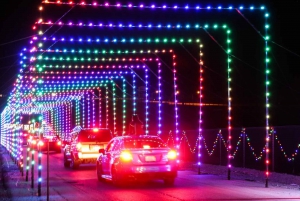 Luces resplandecientes en Las Vegas Motor Speedway