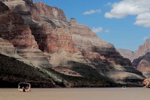 Las Vegas : Tour en bateau, tour en hélicoptère et Skywalk au Grand Canyon