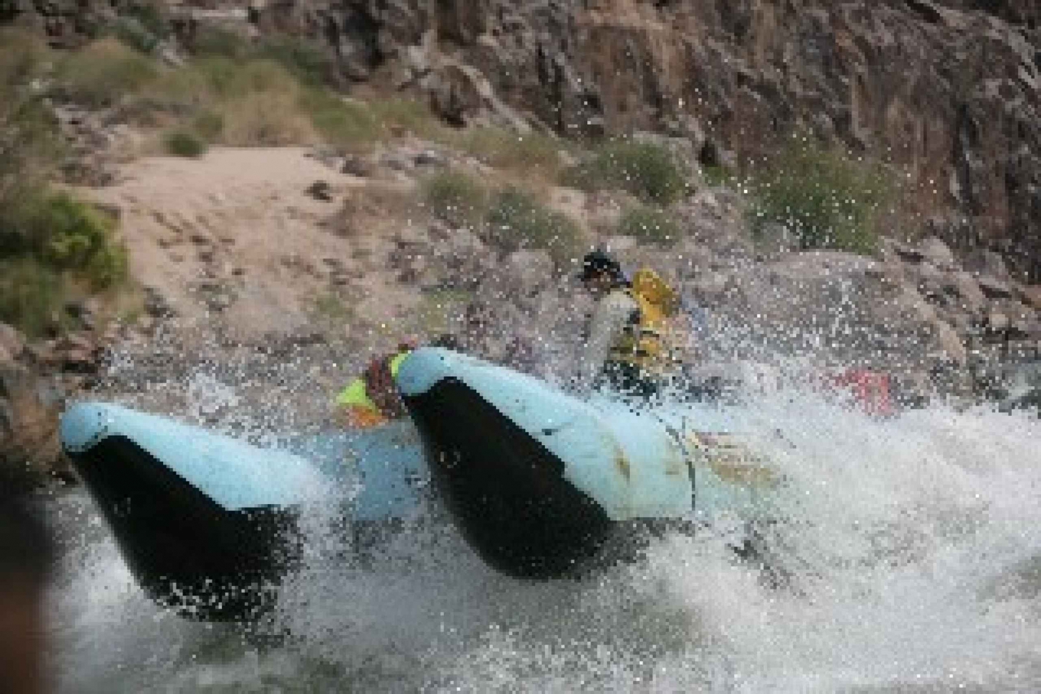 Rafting Corredeiras no Grand Canyon saindo de Las Vegas