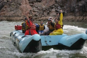 Fra Las Vegas: Rafting-heldagstur i Grand Canyon