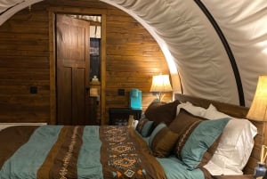 Grand Canyon Glamping Ranch Övernattning med helikopter och Skywalk