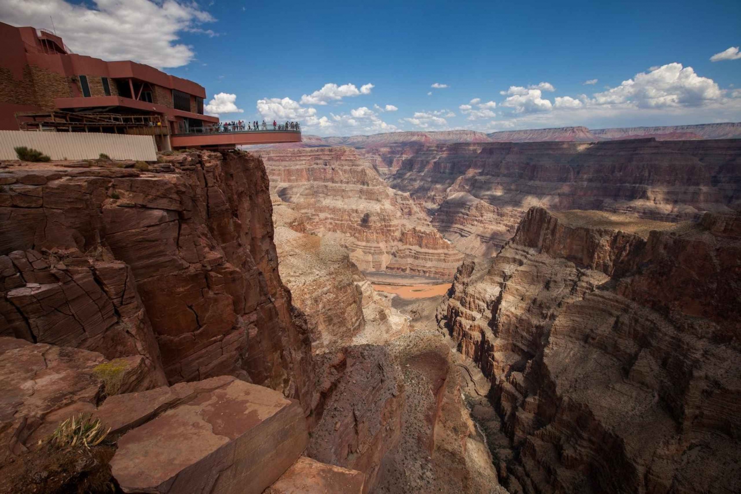 Fra Vegas: Grand Canyon-helikopter med Eagle Point-landing