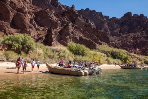 Helikoptertur i Grand Canyon og Hoover Dam River Float Raft