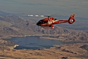 Grand Canyon-helikoptertour met Black Canyon Rafting