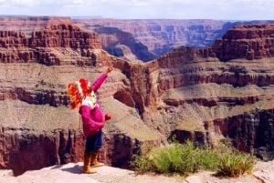 Visite 5-en-1 du Grand Canyon Ouest depuis Las Vegas