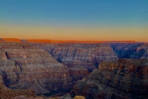 Gran Cañón Oeste: Excursión privada al atardecer desde Las Vegas