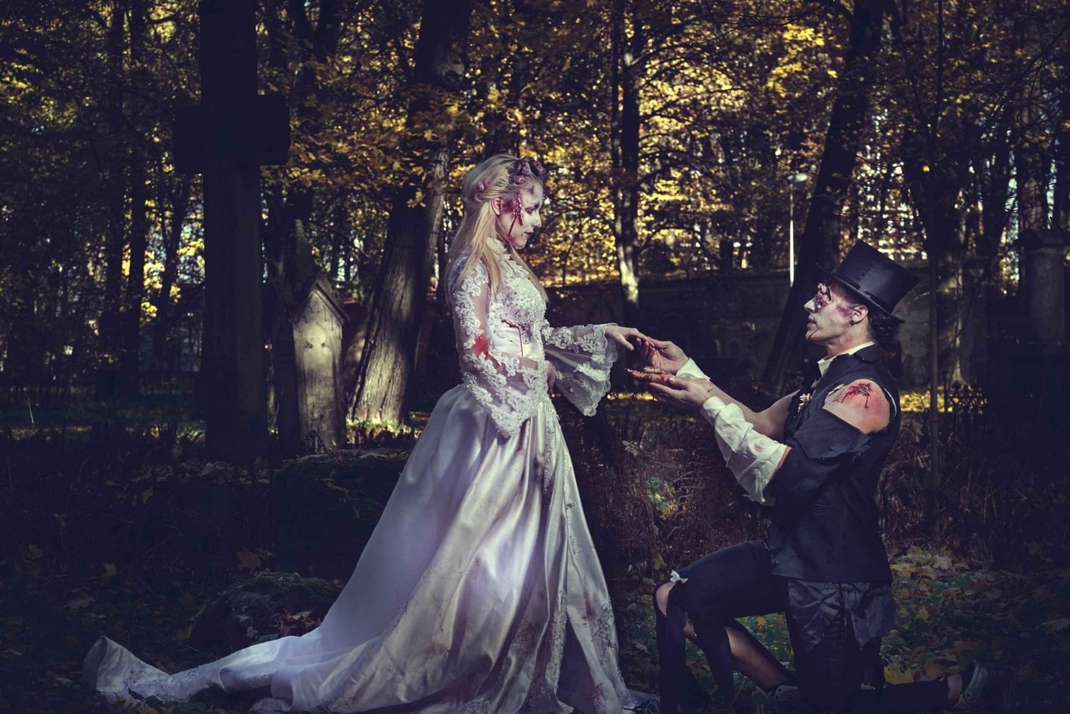 Halloween Haunted Wedding or Vow Renewal + Photography