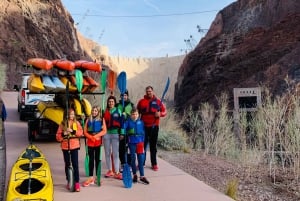 Hoover Dam Kajak Tour & Wanderung - Shuttle von Las Vegas