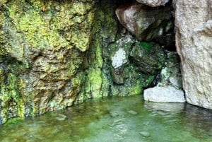 Wanderung zu den heißen Quellen am Goldstrike Canyon mit sechs dampfenden Wasserfällen