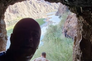Wanderung zu den heißen Quellen am Goldstrike Canyon mit sechs dampfenden Wasserfällen