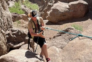Wanderung zu den heißen Quellen am Goldstrike Canyon mit sechs dampfenden Wasserfällen