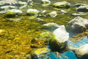Wanderung zu den heißen Quellen am Goldstrike Canyon mit sechs dampfenden Wasserfällen
