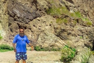 Wanderung zu den heißen Quellen am Goldstrike Canyon mit sechs dampfenden Wasserfällen