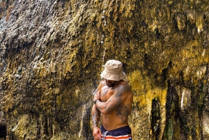 Wanderung zu den heißen Quellen am Goldstrike Canyon mit sechs dampfenden Wasserfällen