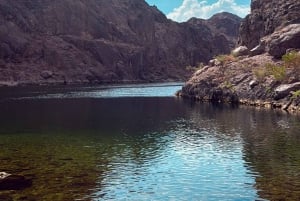 Wanderung zu den heißen Quellen am Goldstrike Canyon mit sechs dampfenden Wasserfällen