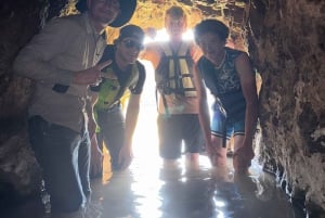 Wanderung zu den heißen Quellen am Goldstrike Canyon mit sechs dampfenden Wasserfällen