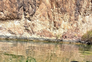 Wandeltocht naar de warmwaterbronnen bij Goldstrike Canyon Six Steamy Waterfall