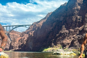 Wandeltocht naar de warmwaterbronnen bij Goldstrike Canyon Six Steamy Waterfall