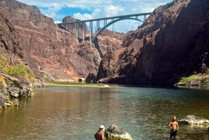 Wandeltocht naar de warmwaterbronnen bij Goldstrike Canyon Six Steamy Waterfall
