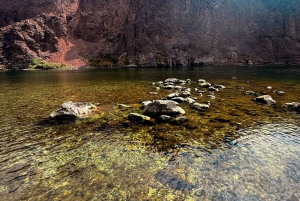 Wandeltocht naar de warmwaterbronnen bij Goldstrike Canyon Six Steamy Waterfall