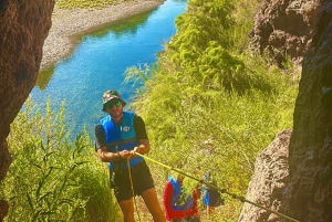 Wandeltocht naar de warmwaterbronnen bij Goldstrike Canyon Six Steamy Waterfall