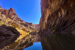 Wandeltocht naar de warmwaterbronnen bij Goldstrike Canyon Six Steamy Waterfall