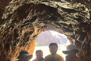 Wandeltocht naar de warmwaterbronnen bij Goldstrike Canyon Six Steamy Waterfall