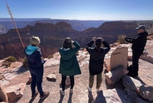 Omvisning i Grand Canyon med fransk guide, inkludert Skywalk