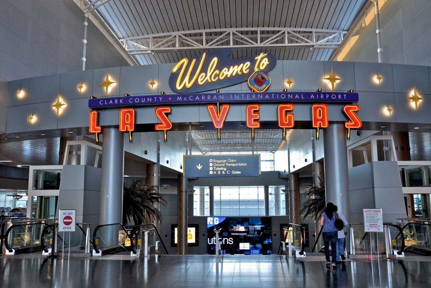 Las Vegas:LAS Transfert privé de l'aéroport à l'hôtel