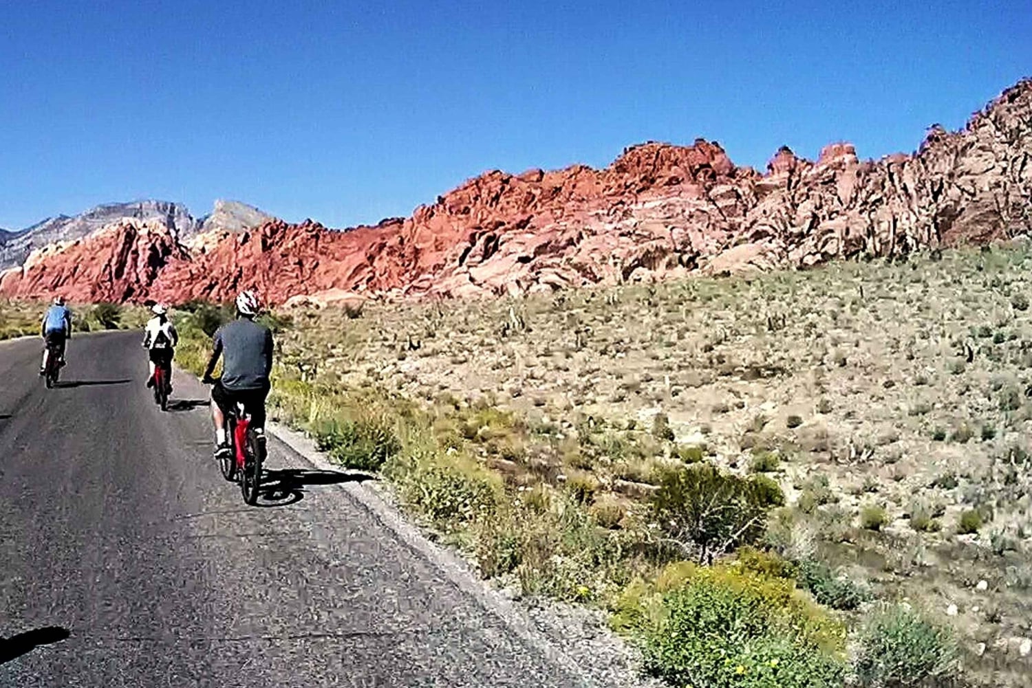 Las Vegas 3-stündige Tour mit dem Elektrofahrrad durch den Red Rock Canyon