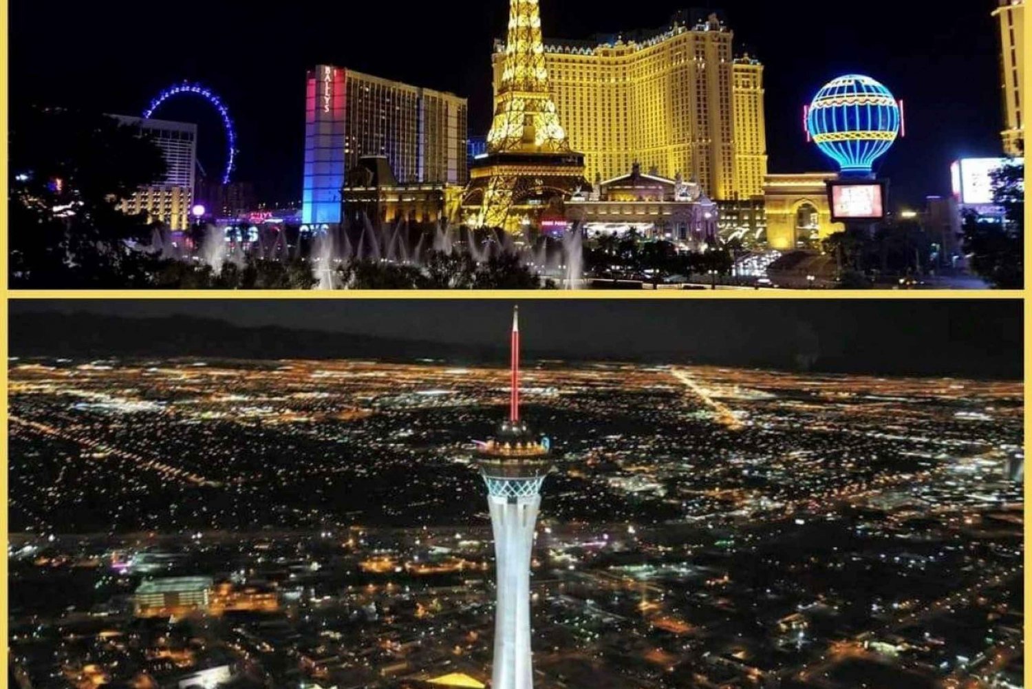 Las Vegas: 3 nætters polterabend-oplevelse