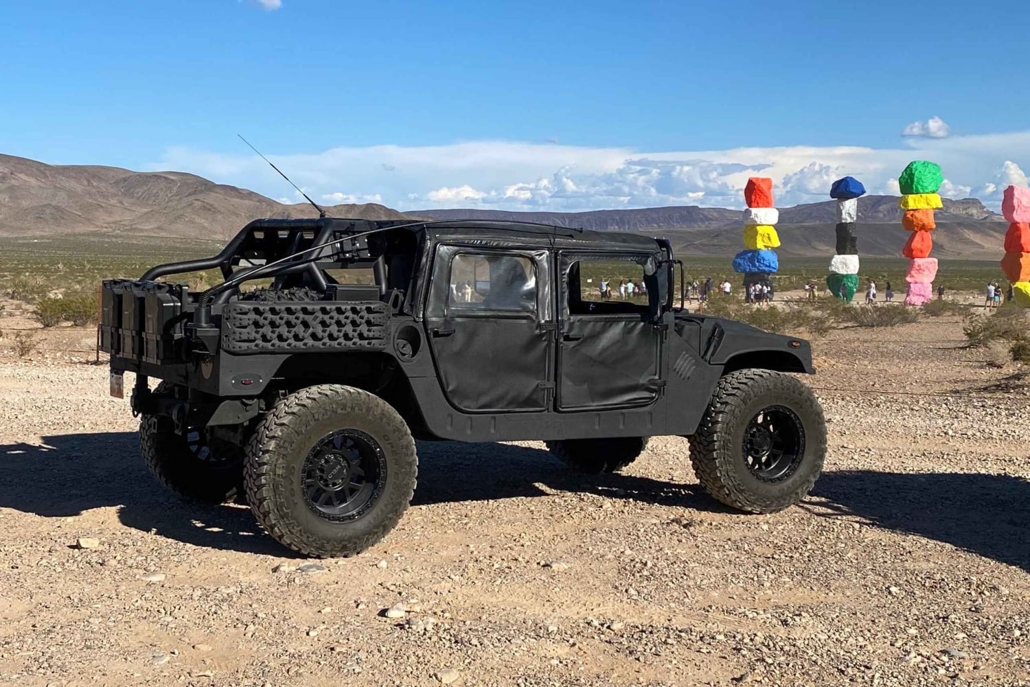Las Vegas : visite en Hummer des 7 Magic Mountains et du Pioneer Saloon