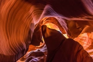 Las Vegas : Expédition dans le canyon d'Antelope et le Horseshoe Bend