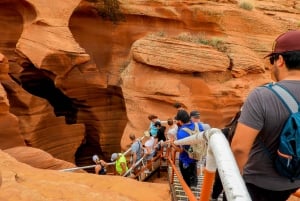 Las Vegas: Antelope Canyon & Horseshoe Bend Tour met ophaalservice