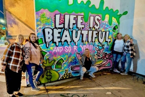 Las Vegas : Visite du quartier des arts avec promenade en limousine, bulles et repas