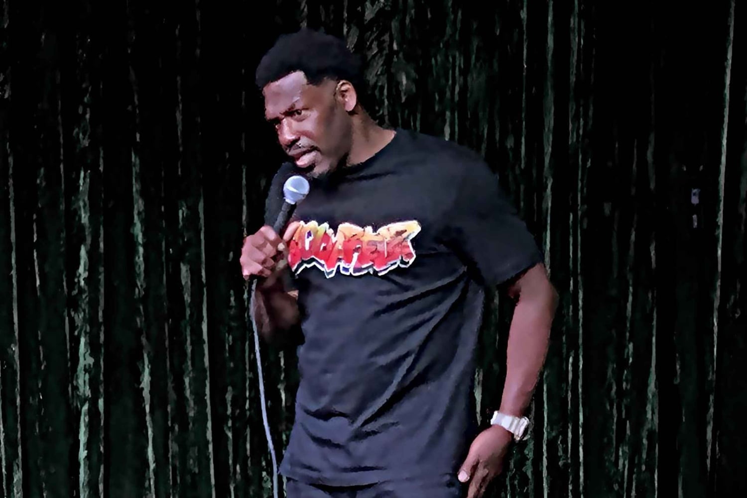 Las Vegas: Stort svart komedieshow med drink