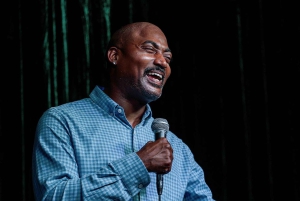 Las Vegas: Stort svart komedieshow med drink