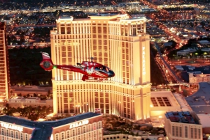 Las Vegas: Buddy V's Ristorante-lunch en helikoptervlucht