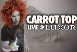 Las Vegas: Carrot Top no Luxor Hotel & Casino