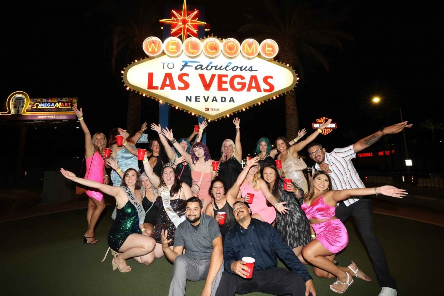 Las Vegas Club Crawl by Party Bus w/ Free Drinks