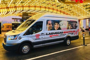 Las Vegas: Komfortable shuttle-ture fra/til Los Angeles