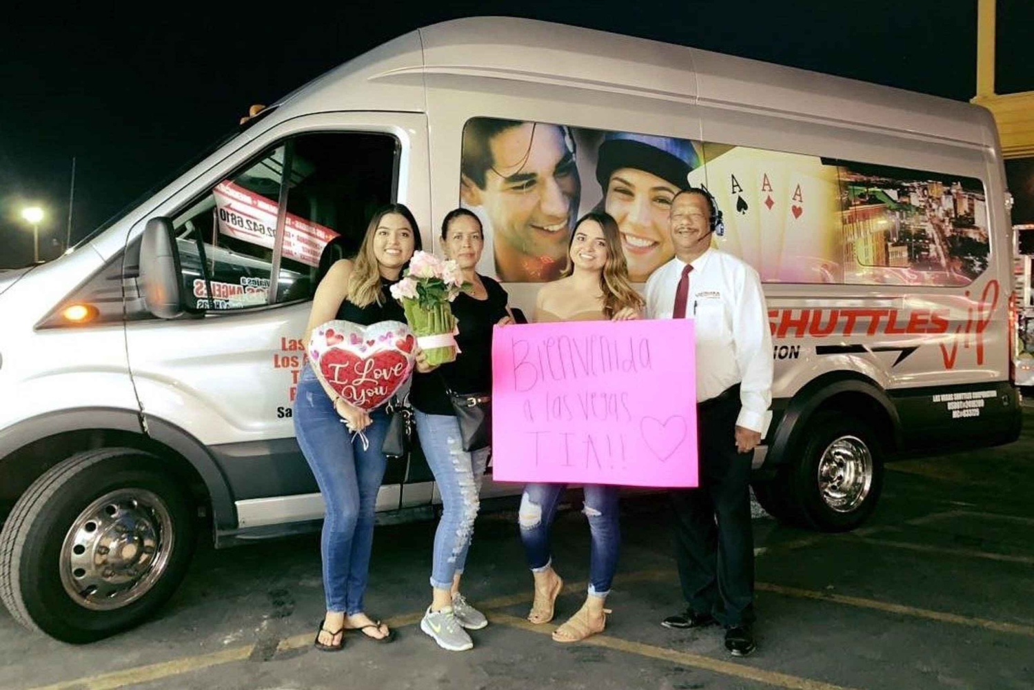 Las Vegas: Comfortable Shuttle Trips From/To San Diego