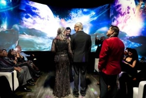 Las Vegas : Mariage dans l'espace cosmique + Photographie spectaculaire