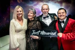 Las Vegas : Mariage dans l'espace cosmique + Photographie spectaculaire