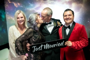 Las Vegas : Mariage dans l'espace cosmique + Photographie spectaculaire