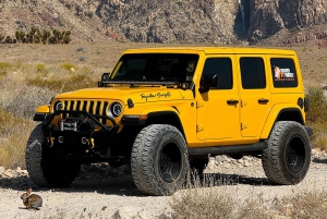 Las Vegas: Picnic di coppia e tour serale in jeep fuoristrada