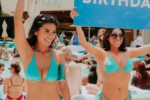 Las Vegas: Day Club Pool Party med gratis drinkar och partybuss