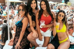 Las Vegas: Day Club Pool Party com bebidas gratuitas e autocarro de festa